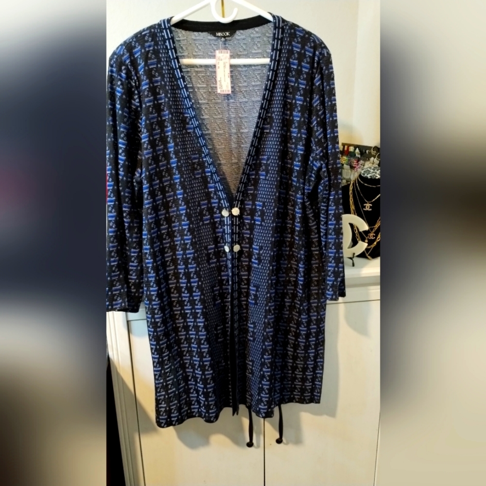EUC Misook Cardigan Blazer